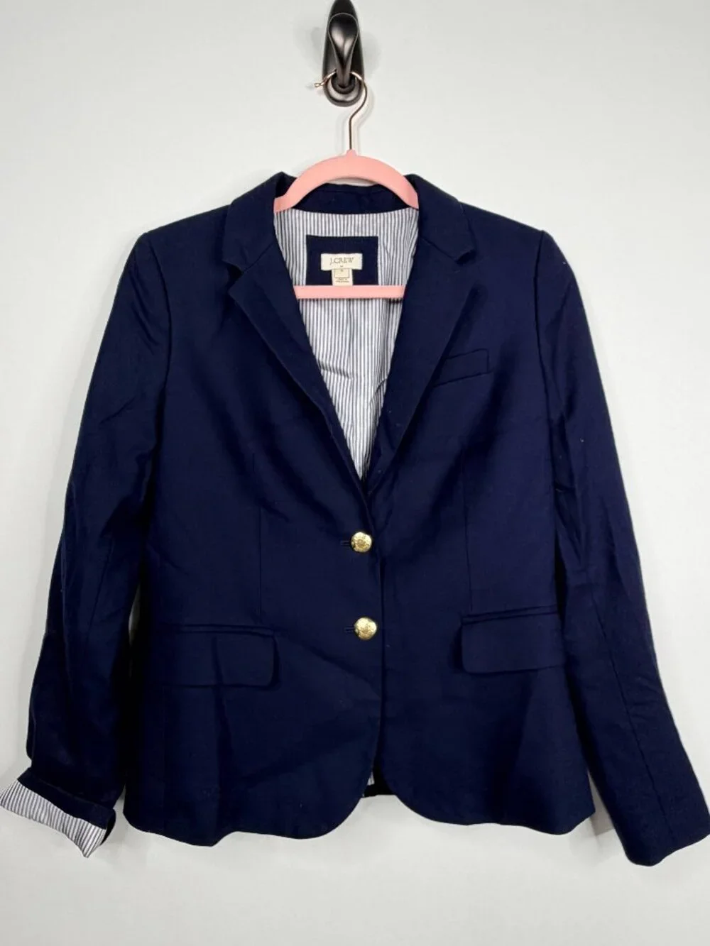 J. Crew Schoolboy Blazer Navy 4 #A3088